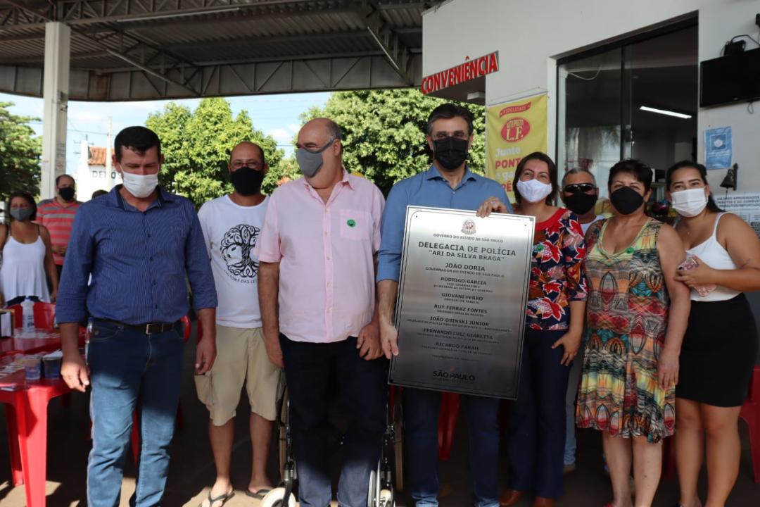 Foto 25 de 26 — Veja fotos da nova delegacia de Polícia Civil de Trabiju